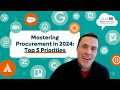 Mastering Procurement in 2024: Top 5 Priorities for Software Management