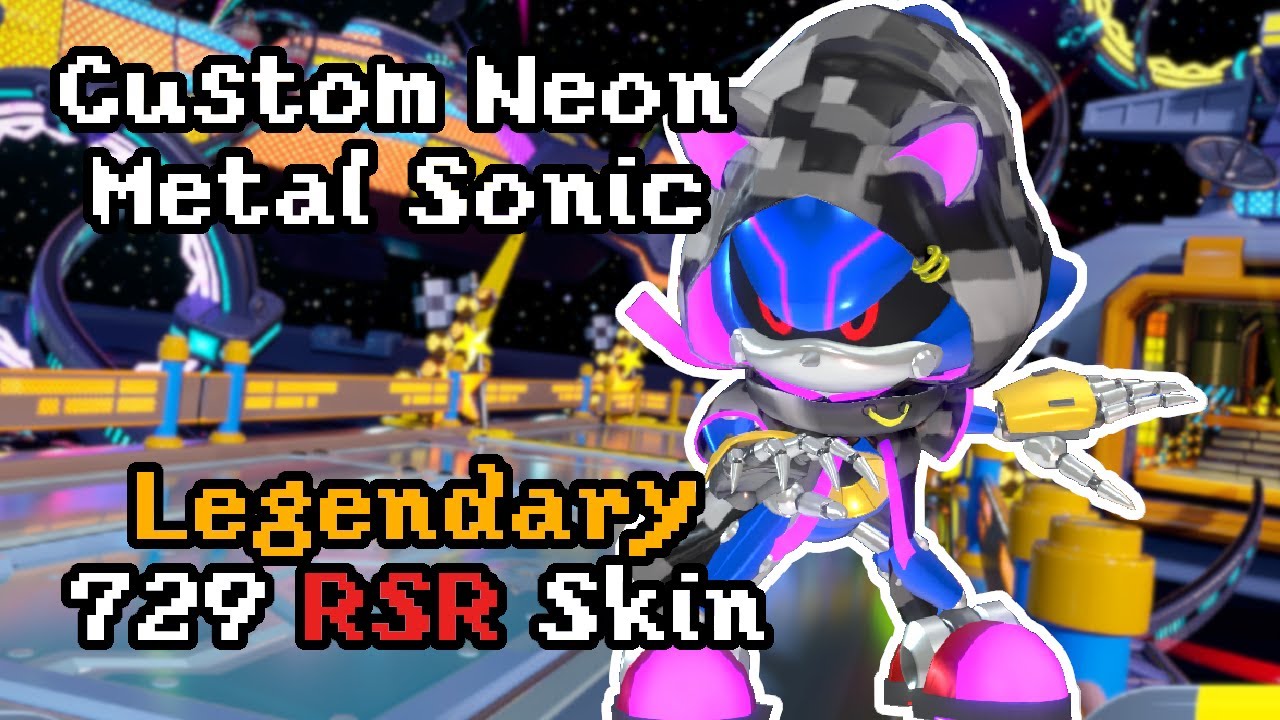 Custom Neon Metal Sonic Skin Showcase! / Sonic Rumble: Let's Play ...