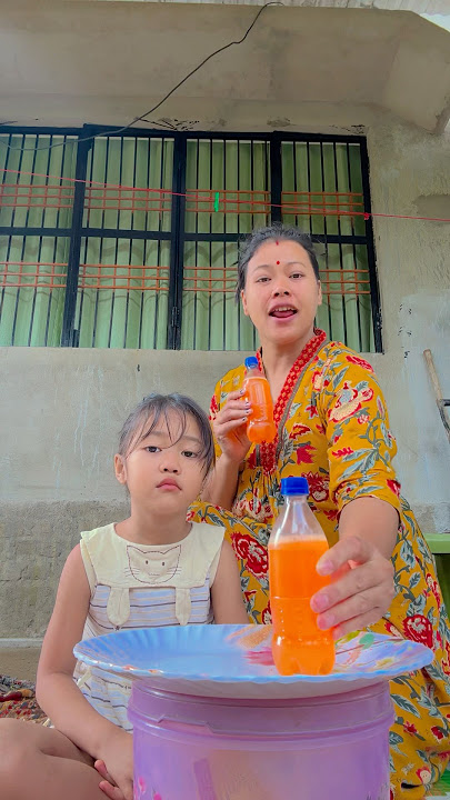 Beti ne maa ka juice pee 🧃🧃🍹🤣🤣🤣