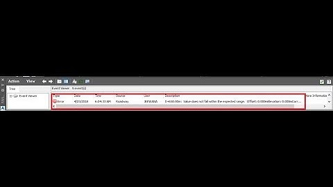 Civil 3D Values does not fall within expected range