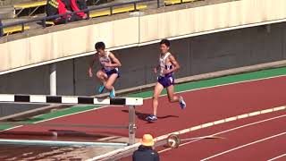 2018年 兵庫陸上競技春季記録会　男子 3000mSC 2組