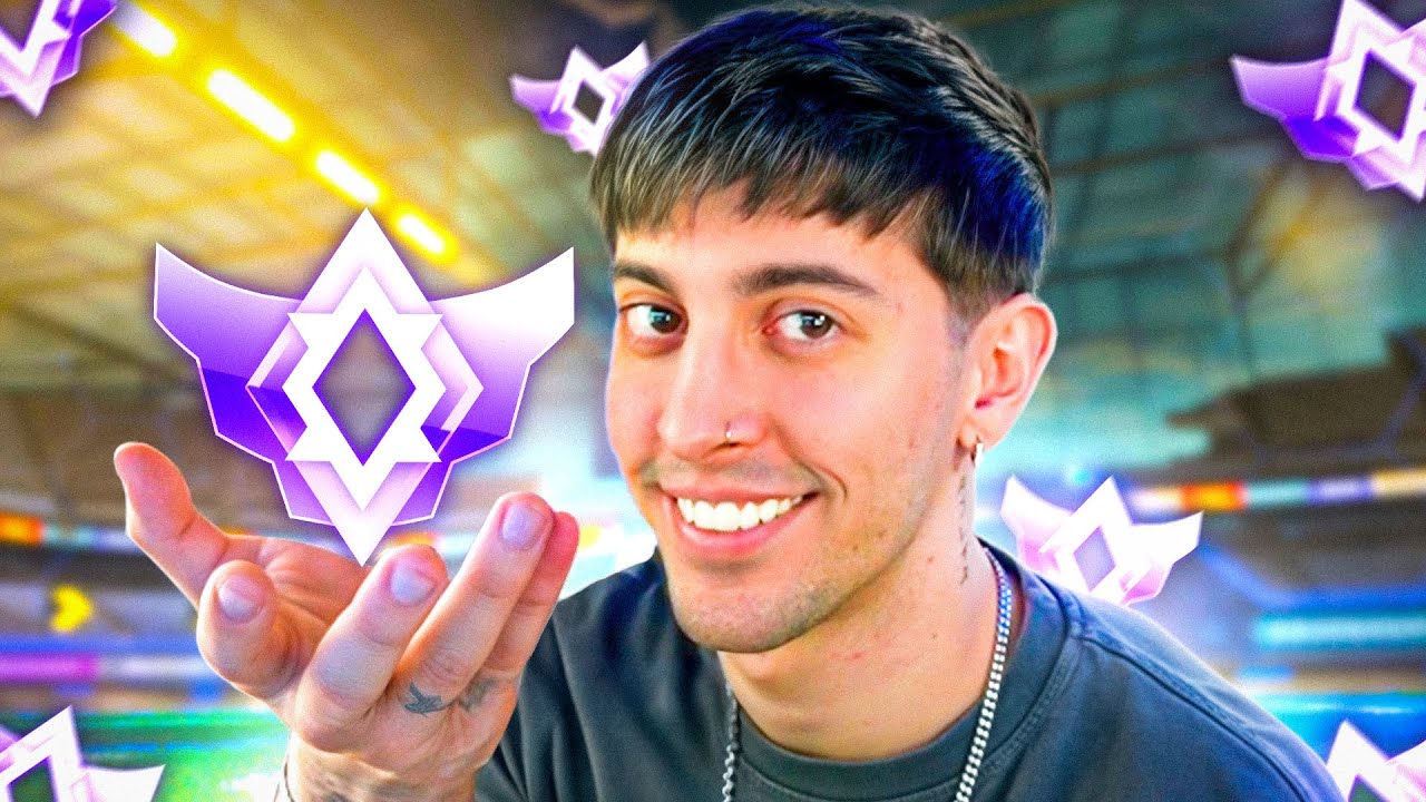 así llegué a CHAMPION por primera vez en Rocket League 😎