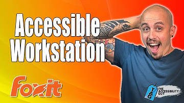 How to setup your accessibility workstation using Foxit