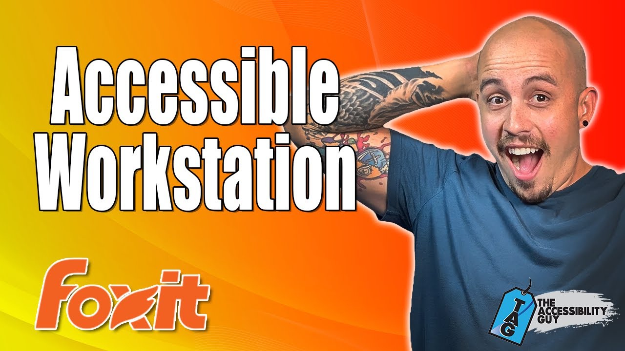 How to setup your accessibility workstation using Foxit