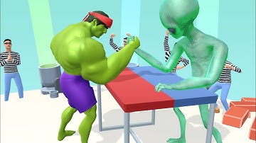 MUSCLE RUSH 🏋️‍♀️🌟 - All Levels Gameplay Walkthrough Android, iOS v.5