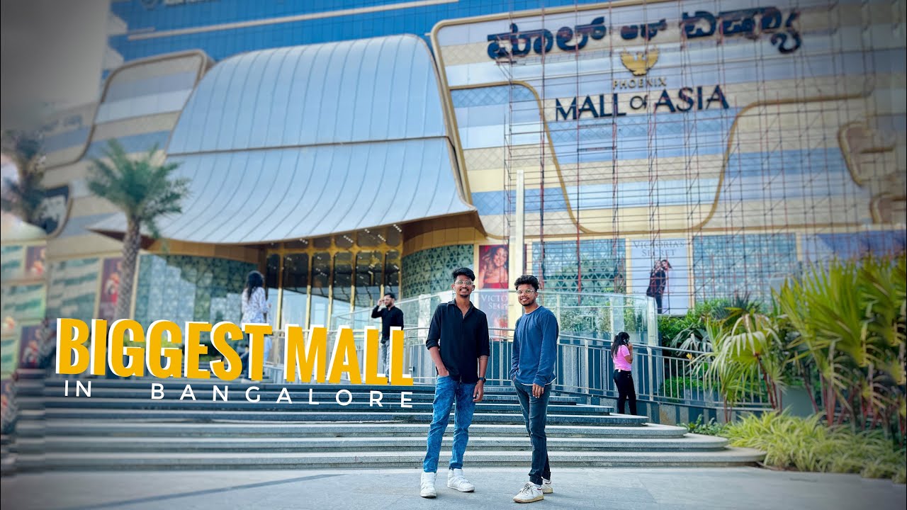biggest-mall-in-bangalore-phoenix-mall-of-asia-saga-vlogz-youtube