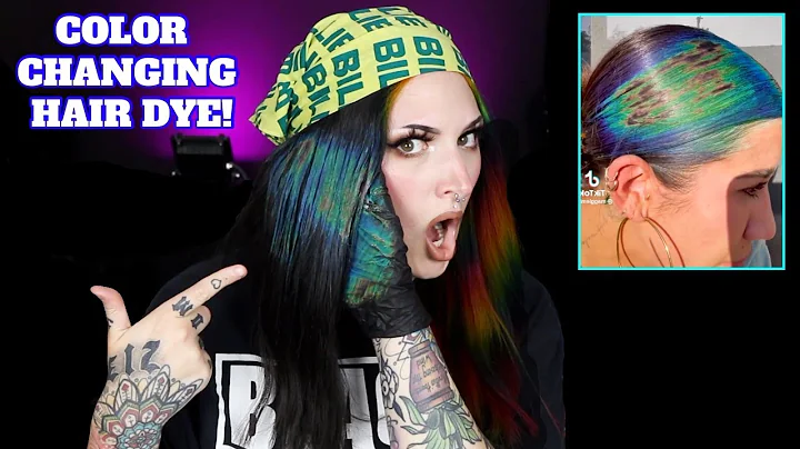 Testing COLOR CHANGING Hair Dye | Schwarzkopf Colour Alchemy