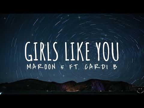 Maroon 5 - Girls Like You Ft. Cardi B 1 Hour