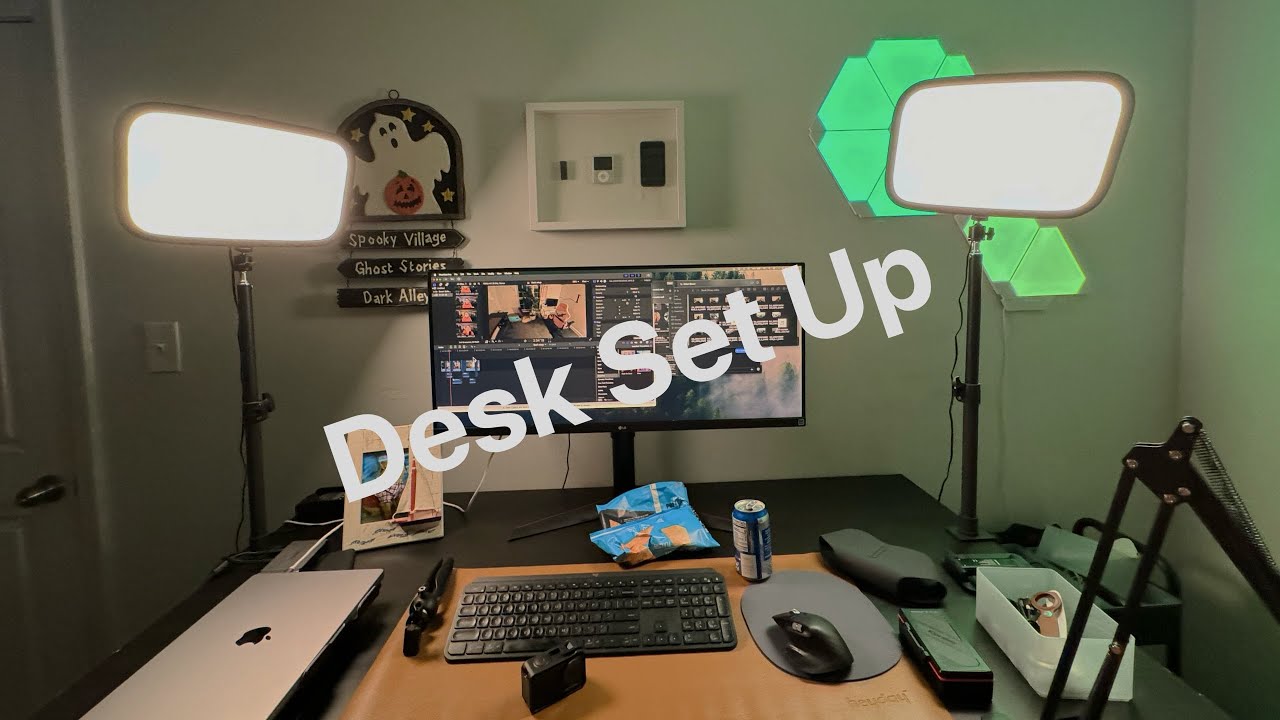 My 2023 Desk Setup 🖥️ - YouTube