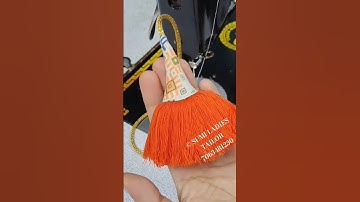 blouse ka latkan kaise banaye । New latkan making l 😍🧵#simplelatkan #trending #youtubeshorts #short