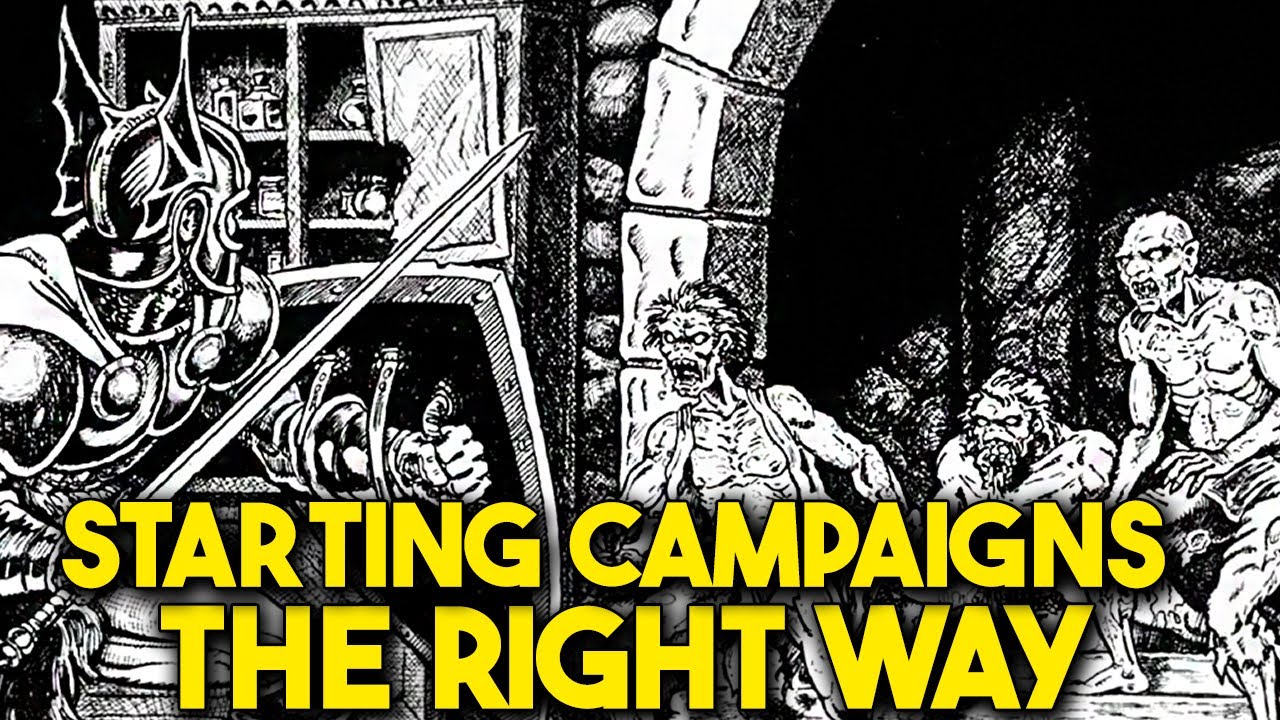 The SECRET to Starting a Great Campaign - D&D/OSR - YouTube