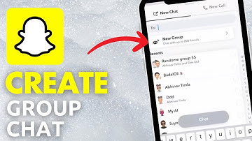 How Can You Create The Group Chat In The Snapchat