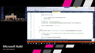 Supercharge your debugging in Visual Studio 2017 : Build 2018