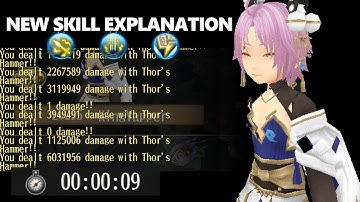 ToramOnline - Explanation of the NEW LIGHTING SKILLS on HALBERD