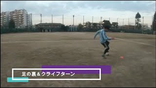 ドリブルとターンの練習とトレーニング 武蔵中学校 高校サッカー部 パーソナルトレーナー養成所 ドリブルとターンの練習とトレーニング 武蔵中学校 高校サッカー部 パーソナルトレーナー養成所