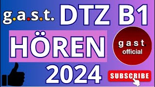 Hören 2024 B1 Prüfung Übungssatz - TELC DTZ 2024 TEST