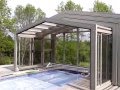 Retractable enclosures for swim spa by covers in play