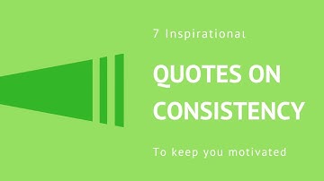 Consistency Quotes Showreel