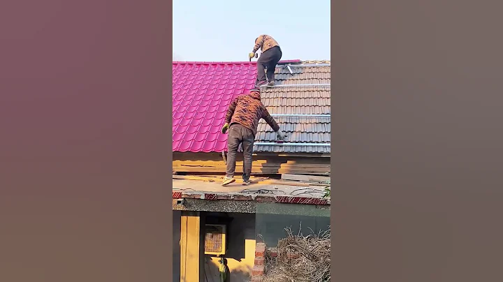Repair technology of roof tile leakage- Good tools and machinery make work easy - DayDayNews