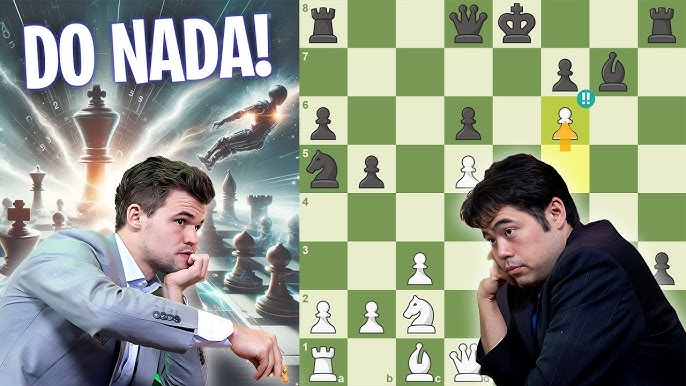 Supi Sacrifica a Dama contra Magnus Carlsen - A Imortal Brasileira - Luis  Supi Vs Magnus Carlsen 