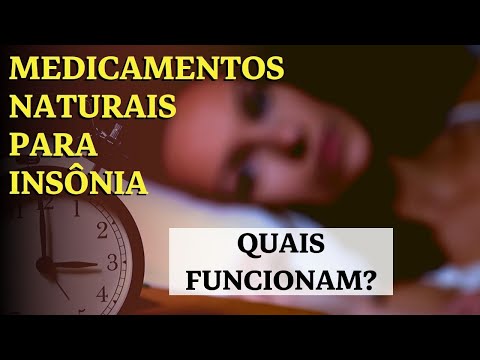 Insônia - 5 Medicamentos Naturais Para Insônia