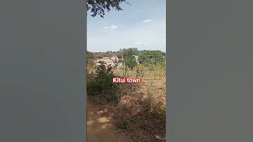 The Town On The Hill Kitui Town 
