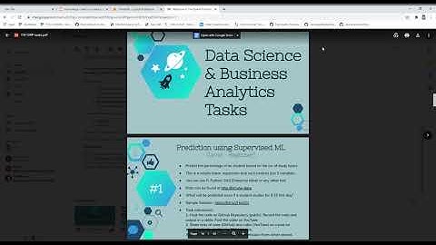 SPARKS FOUNDATION TASK 1