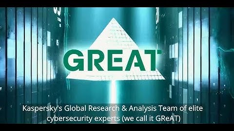 Kaspersky’s Global Research & Analysis Team