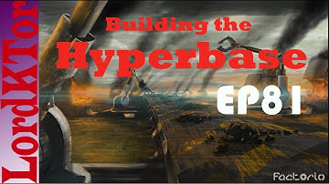 Factorio 0 16 Building the Hyperbase EP81 Purple Science Plastic