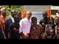Kenya barack obama en visite dans sa ville natale