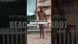 Your next beach workout 🔥#shorts #fullbodyworkout #outdoorworkout #youtubeshorts #viral