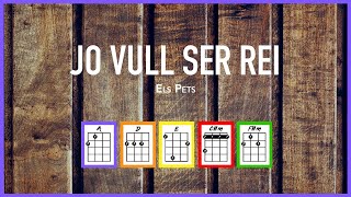  JO VULL SER REI (Els Pets) - Ukelele Cover by @polniubo