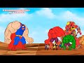 HULK SMASH vs RED MONSTER – HEROES UNITE | Marvel Cinematic Titan Battle Royale