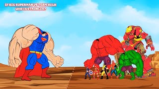 Marvel Team: HULK, SPIDERMAN, IRON MAN, SUPERMAN, WOLVERINE vs BIG SUPERMAN | SUPER HEROES MOVIES