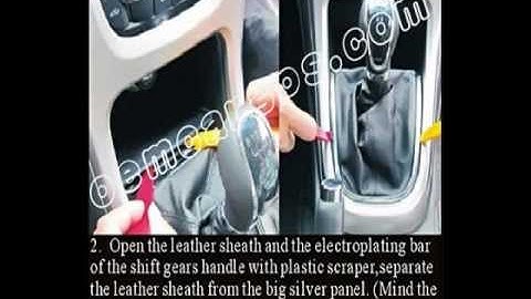 how to install car dvd stereo player on buick excelle