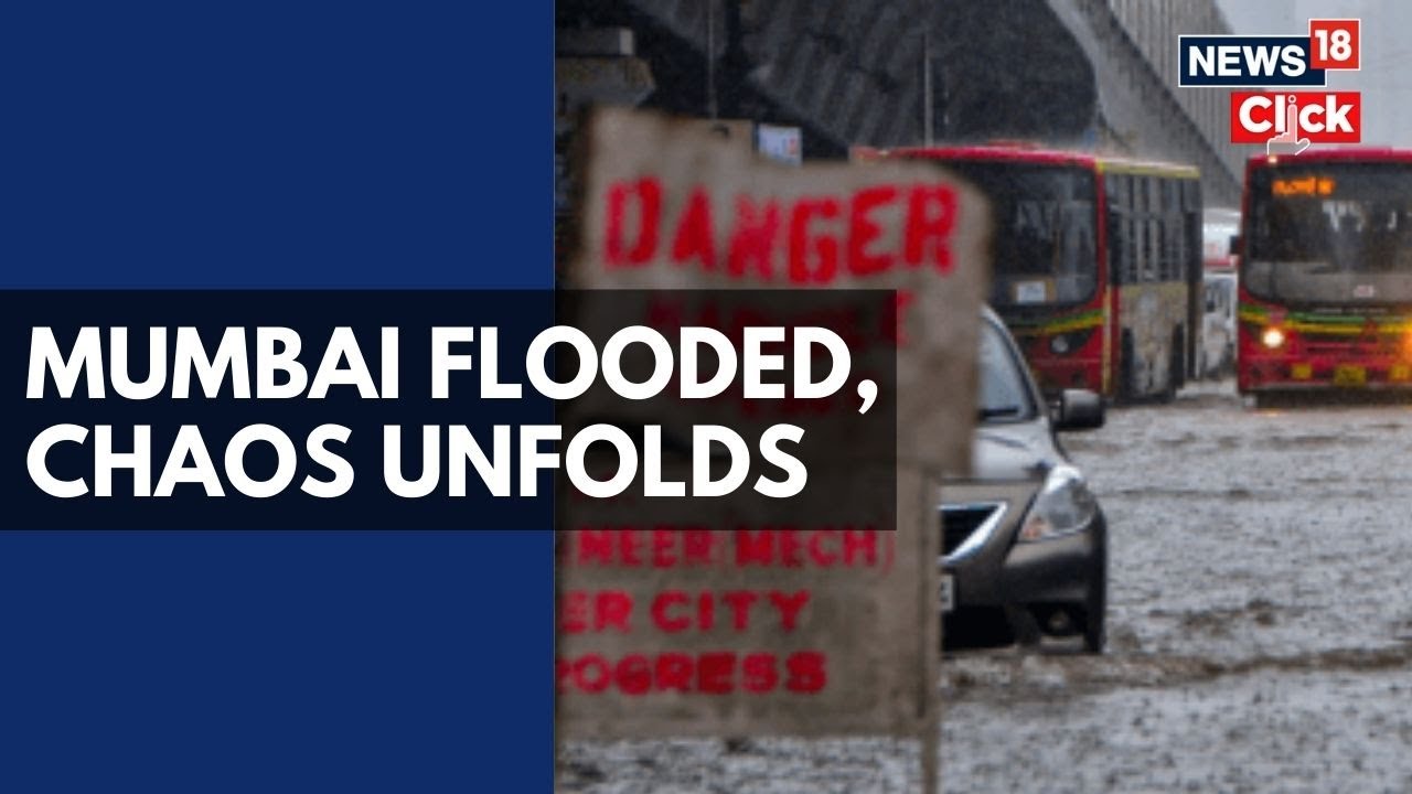 Mumbai Floods: Schools Shut, Roads Flooded, Trains Delayed, Watch ...