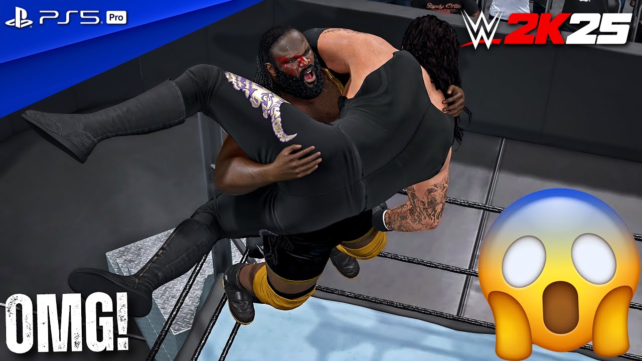 WWE 2K25 — Марк Генри против Гробовщика — полный матч на WrestleMania 22 | PS5 Pro [4K60]