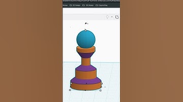 Make Your Own Chess Pawn - TinkerCAD Tutorials