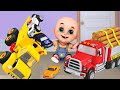 Car Loader Trucks for kids - Cars toys videos, police chase car, fire truck - Surprise eggs