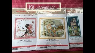 Punto de cruz. Kit de Aliexpress y compritas (26)