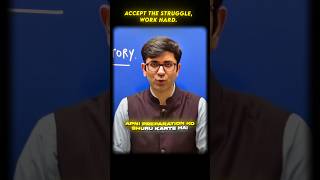 Accept the Struggle, Work Hard 💪💯 #studyiqias #motivation #hardwork #struggle #upsc2025 #ytshorts