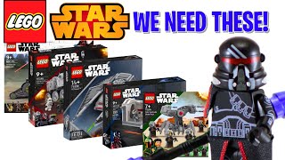 Top 5 Star Wars Sets Lego Needs To Make!