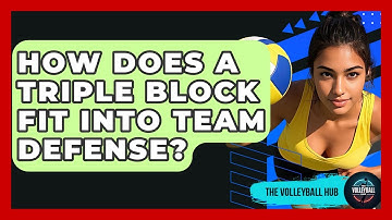 How Does A Triple Block Fit Into Team Defense? - The Volleyball Hub