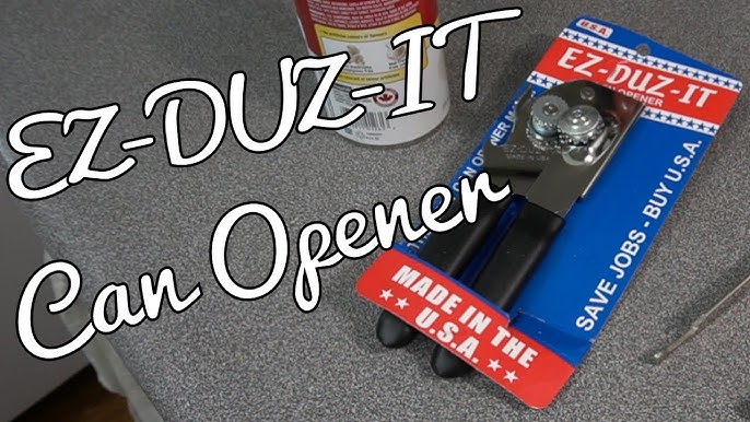 THE BEST CAN OPENER MONEY CAN BUY (EZ-DUZ-IT REVIEW) 