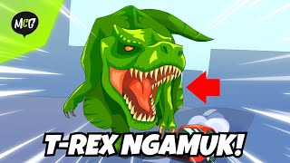 T-Rex Ngamuk di Kota! - Jurassic Dinosaur City Rampage