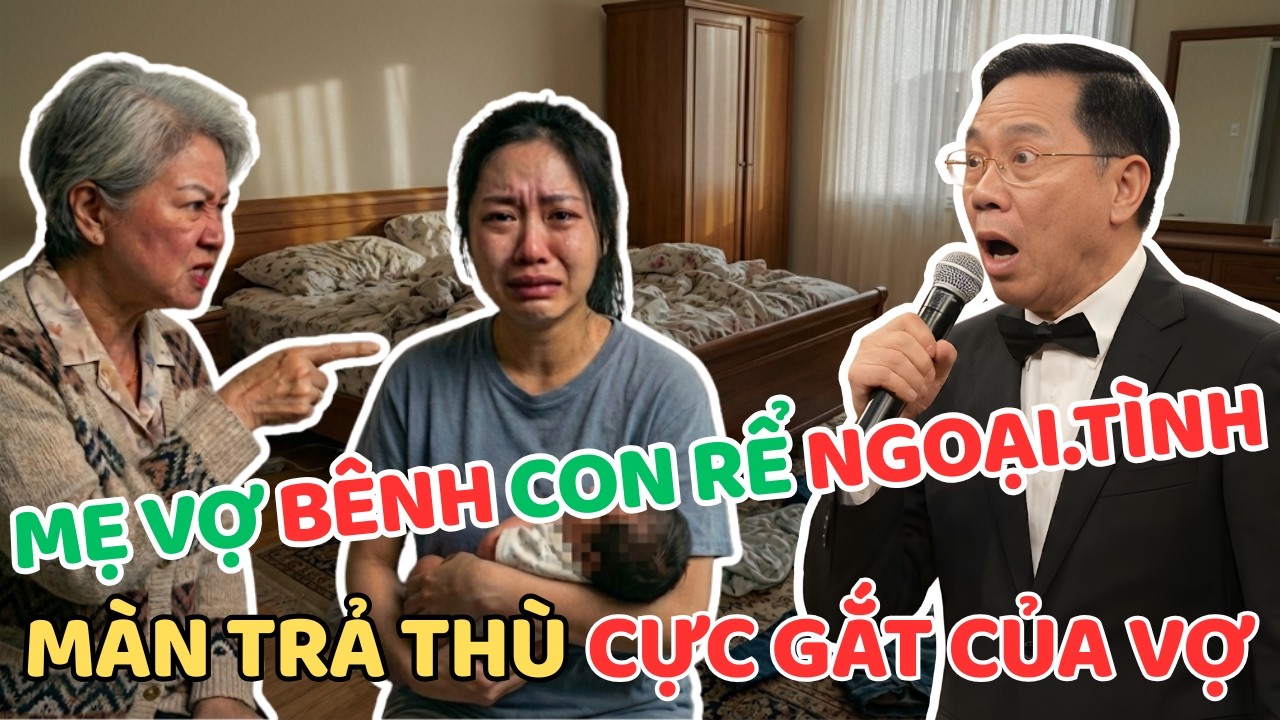 Vết Sinh Mổ Chưa Lành, Chồng NGOẠI.TÌNH Công Khai Nhưng Vẫn Được Bố Mẹ Bênh | Bác Lâm Khuyên Thật