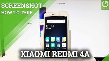 XIAOMI Redmi 4A SCREENSHOT / Capture Screen