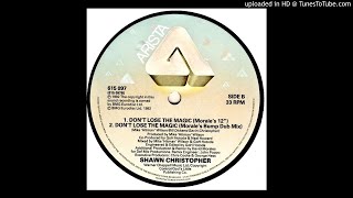 Shawn Christopher~Don't Lose The Magic [David Morales Bump Dub Mix]