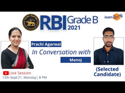 Success Story | RBI Grade B 2021 | Selected Candidate | Manoj