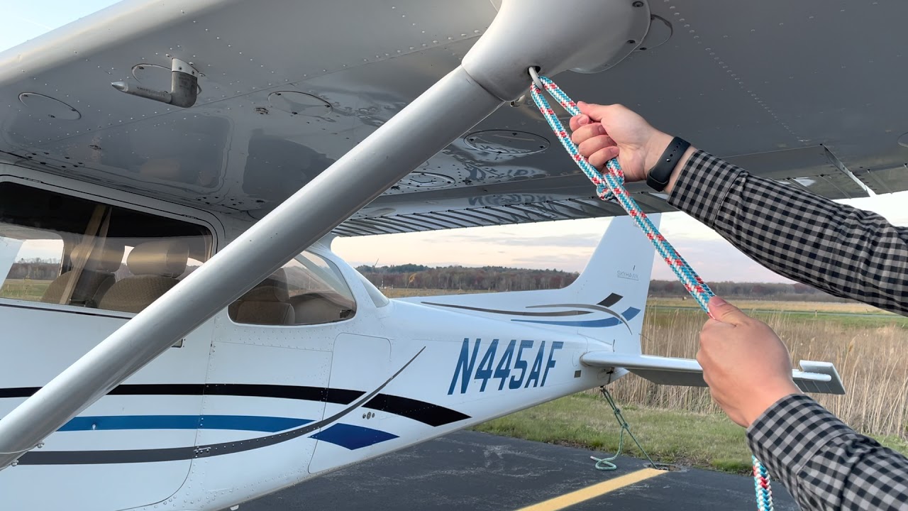 How to Tie Down an Airplane